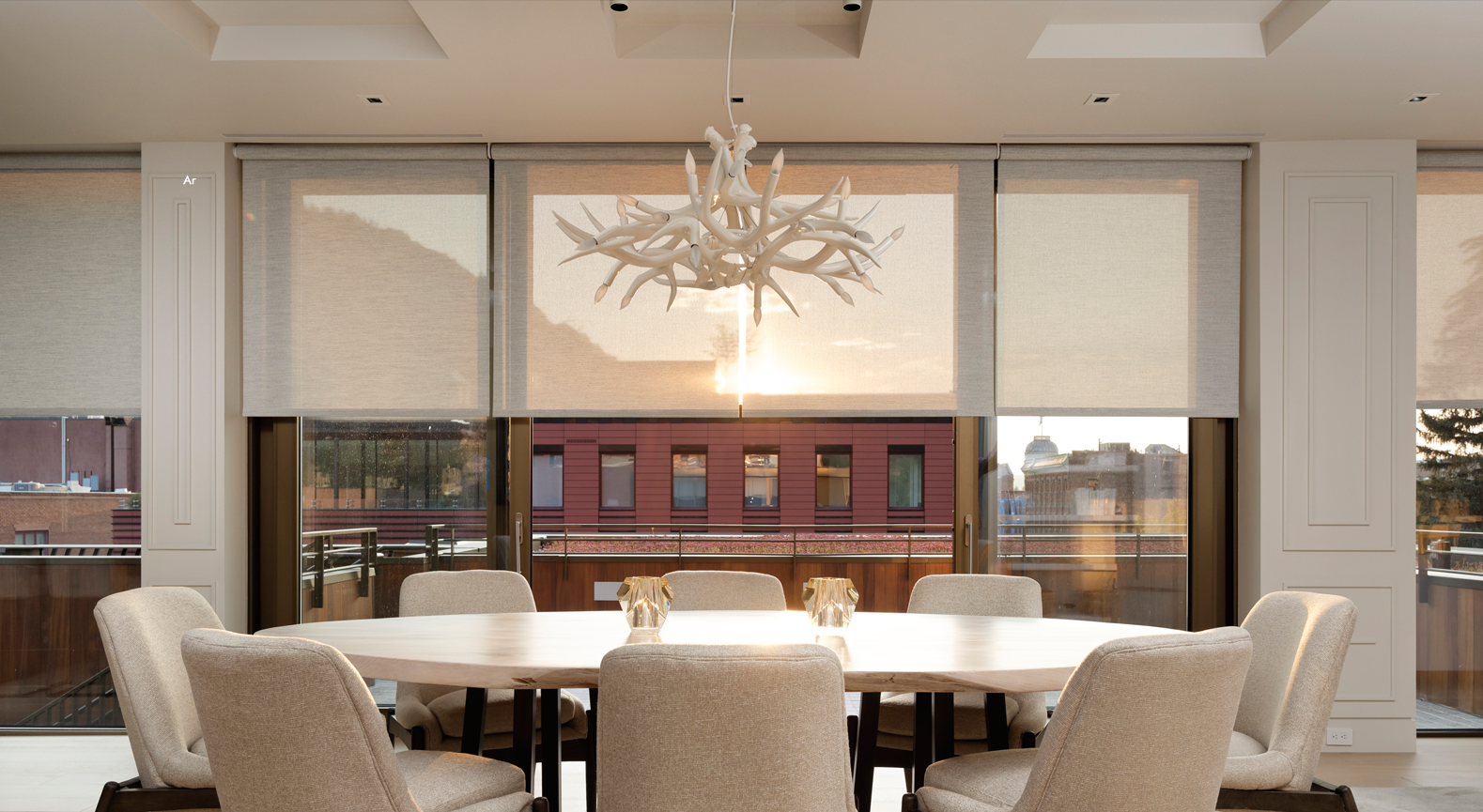 J Geiger Motorized Shades